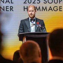 Prinz Harry in Toronto: Während eines Dinners hielt er eine Rede.