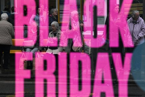 Schriftzug Black Friday