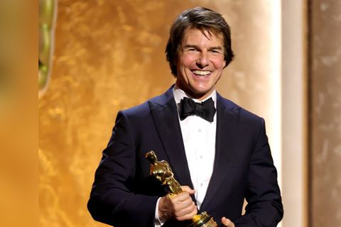 Tom Cruise mit seinem Ehren-Oscar.