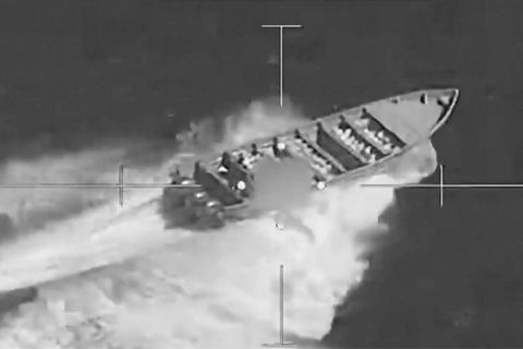 US-Militär sprengt Boot in der Karibik bei voller Fahrt