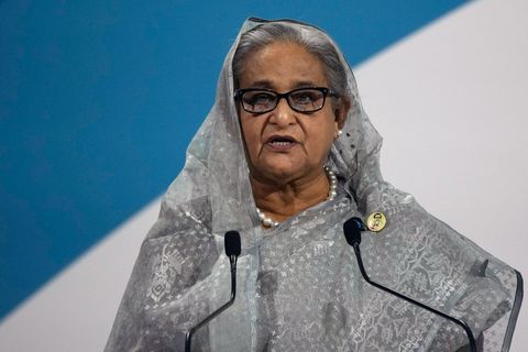 Bangladeschs frühere Regierungschefin Sheikh Hasina