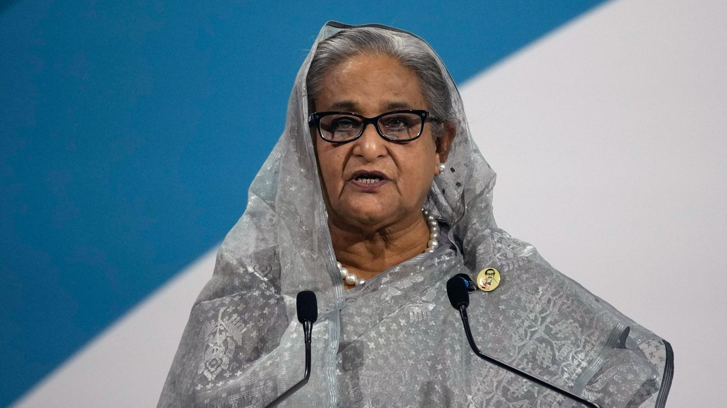 Bangladeschs frühere Regierungschefin Sheikh Hasina