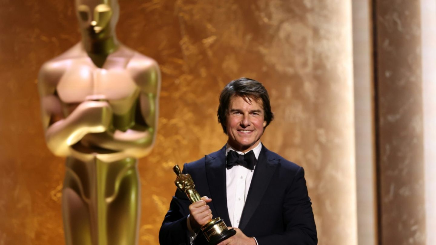 Tom Cruise mit seinem Ehren-Oscar