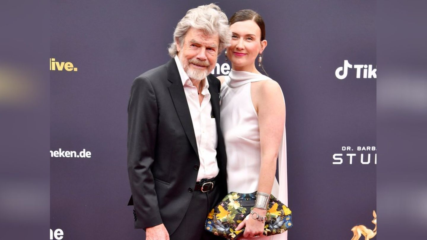 Reinhold Messner schwärmt von seiner 36 Jahre jüngeren Frau Diane.