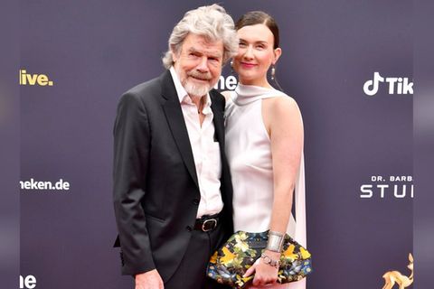 Reinhold Messner schwärmt von seiner 36 Jahre jüngeren Frau Diane.