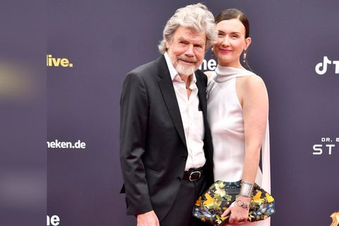 Reinhold Messner schwärmt von seiner 36 Jahre jüngeren Frau Diane.