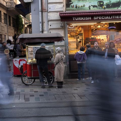 Streetfood-Stände in Istanbul
