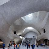 Eingang eines Museum in New York