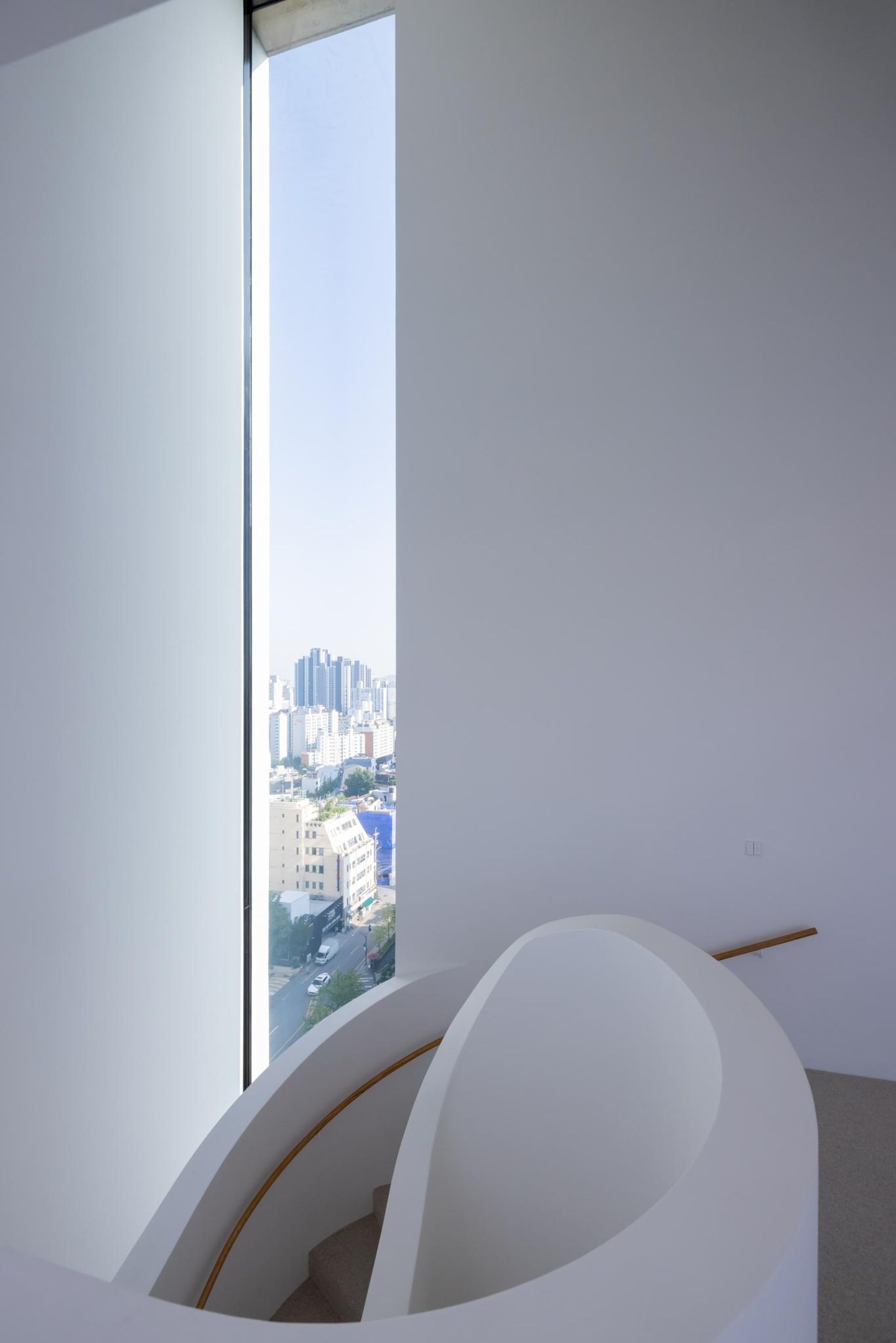 Panoramablick aus einem Fenster