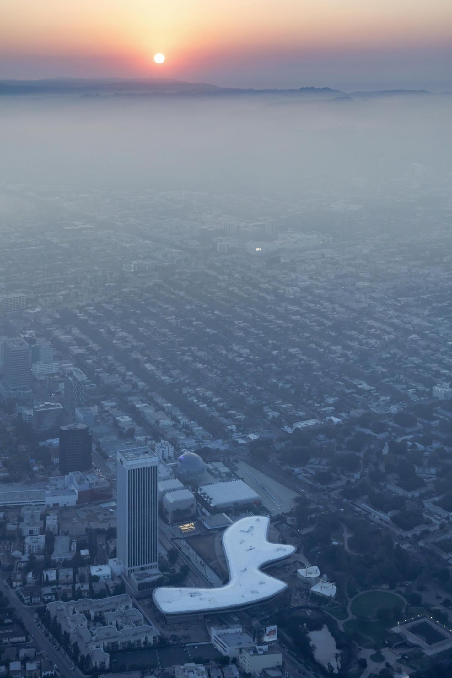 Stadtbild aus der Vogelperspektive