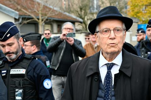 Jacques Boncompain vom Verein zum Gedenken an Pétain