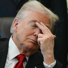 Augen zu und durch: Die Epstein-Affäre ist ein dauerhaftes Problem für Donald Trump