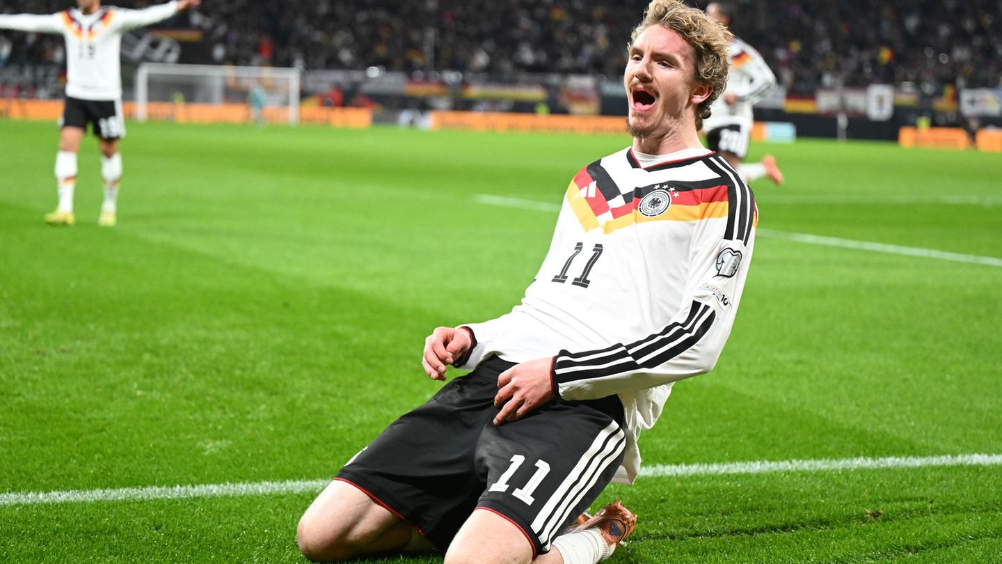 Viertes Woltemade-Tor nacheinander. Foto: Robert Michael/dpa