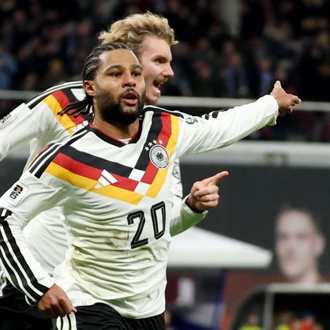 Ein Torjubel des DFB-Teams gegen die Slowakei