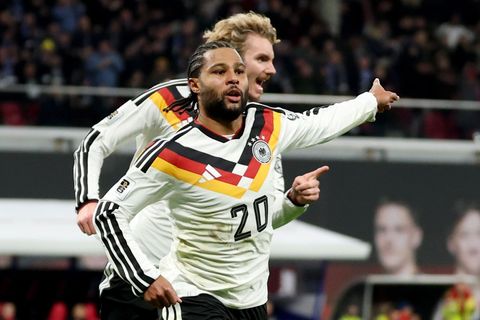 Ein Torjubel des DFB-Teams gegen die Slowakei