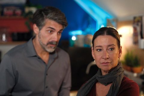 "Unter uns": Ute ist wider Willen getroffen, dass Ferhat sich für eine Zusammenarbeit mit Patrizia ausspricht.