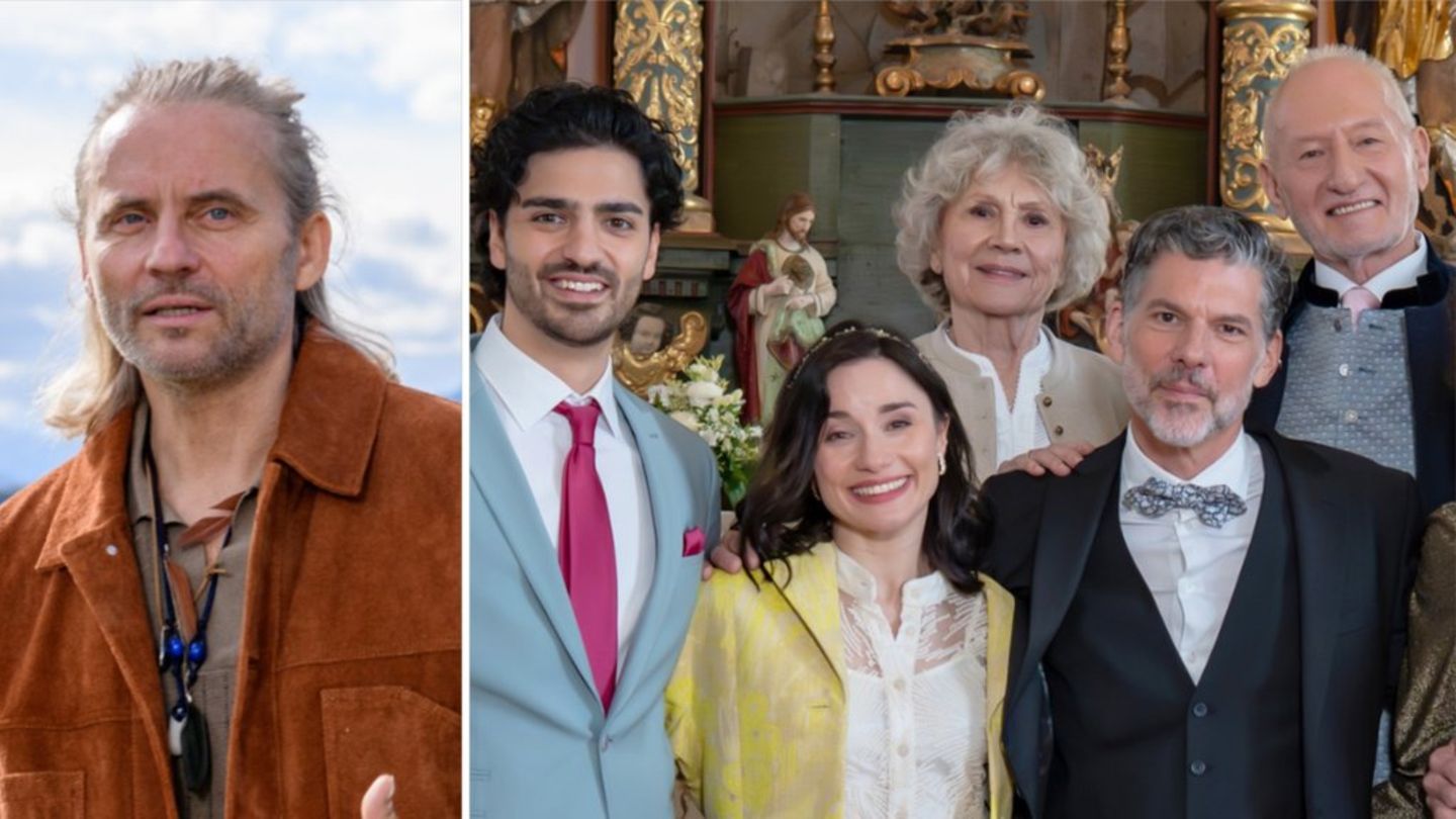 Erich Altenkopf (l.) verlässt "Sturm der Liebe" in der Jubiläumsfolge - gefeiert wird darin die Goldenen Hochzeit von Antje Ha