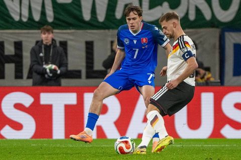 Joshua Kimmich während des WM-Qualifikationsspiel gegen die Slowakei.