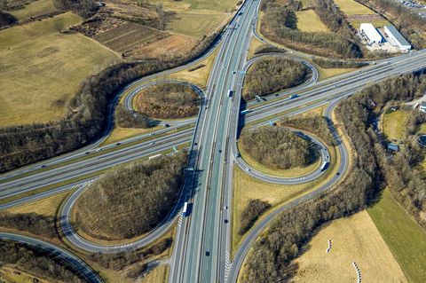 Autobahnkreuz Olpe-Süd