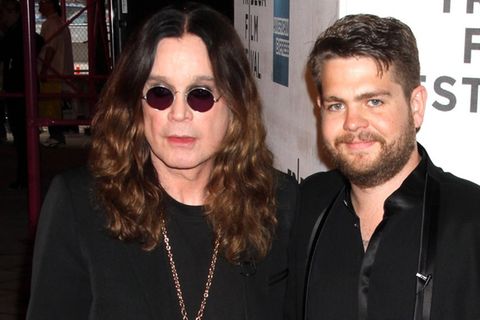 Jack Osbourne (r.) mit Vater Ozzy.