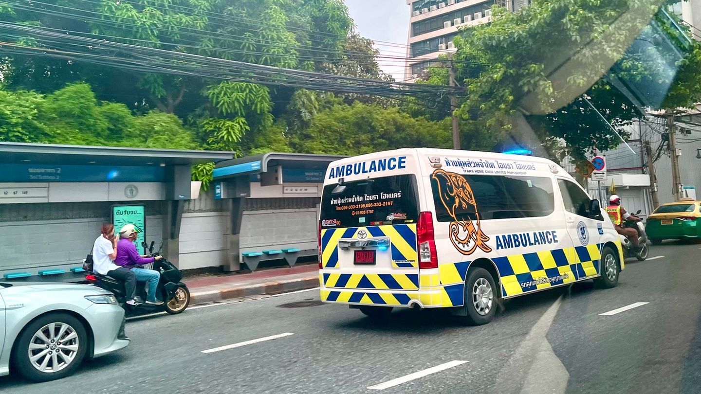 Krankenwagen in Bangkok