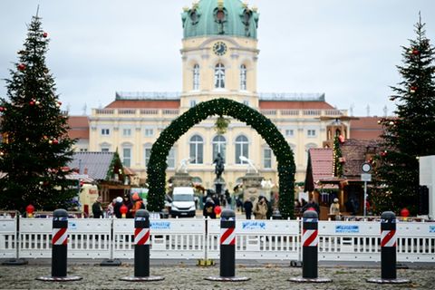 Geschützter Weihnachtsmarkt in Berlin