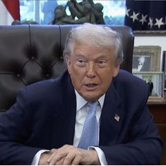 Washington: So erklärt Donald Trump seine ungewohnt brüchige Stimme