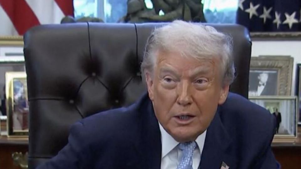 Washington: So erklärt Donald Trump seine ungewohnt brüchige Stimme