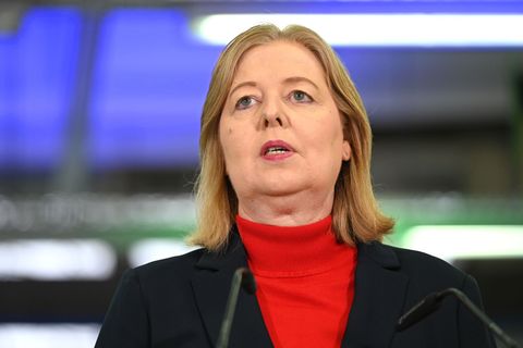 SPD-Arbeitsministerin Bas sieht keine Kompromissmöglichkeiten beim Rentenniveau. (Archivfoto) Foto: Elisa Schu/dpa