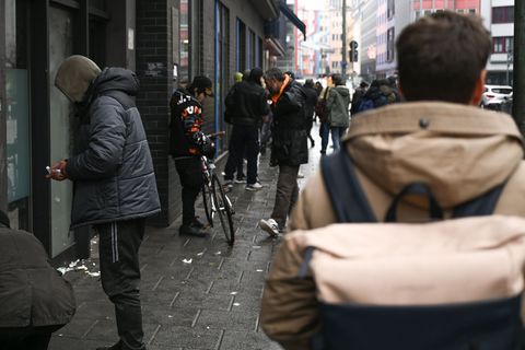 Der Konsumraum der "Integrativen Drogenhilfe" liegt in der Niddastraße, einem Brennpunkt der Mainmetropole. (Archivbild) Foto: A