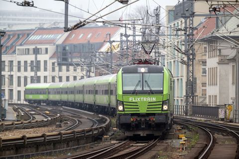 Flixtrain hat im deutschen Bahnnetz viel vor. Foto: Soeren Stache/dpa