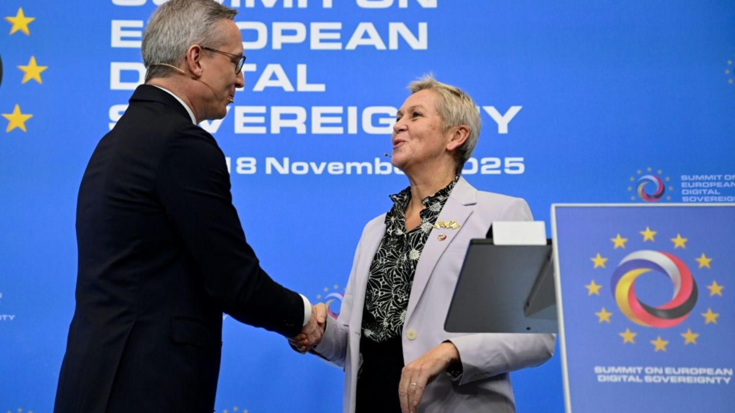 Karsten Wildberger und Anne Le Hénanff