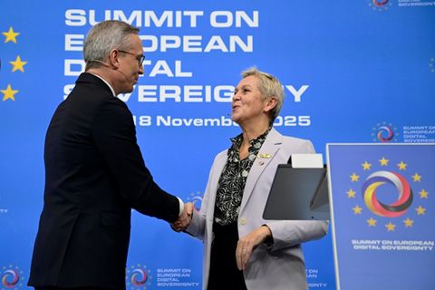 Karsten Wildberger und Anne Le Hénanff