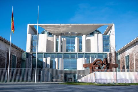 Die Farbe ist mittlerweile wieder ab. (Symbolbild) Foto: Michael Kappeler/dpa