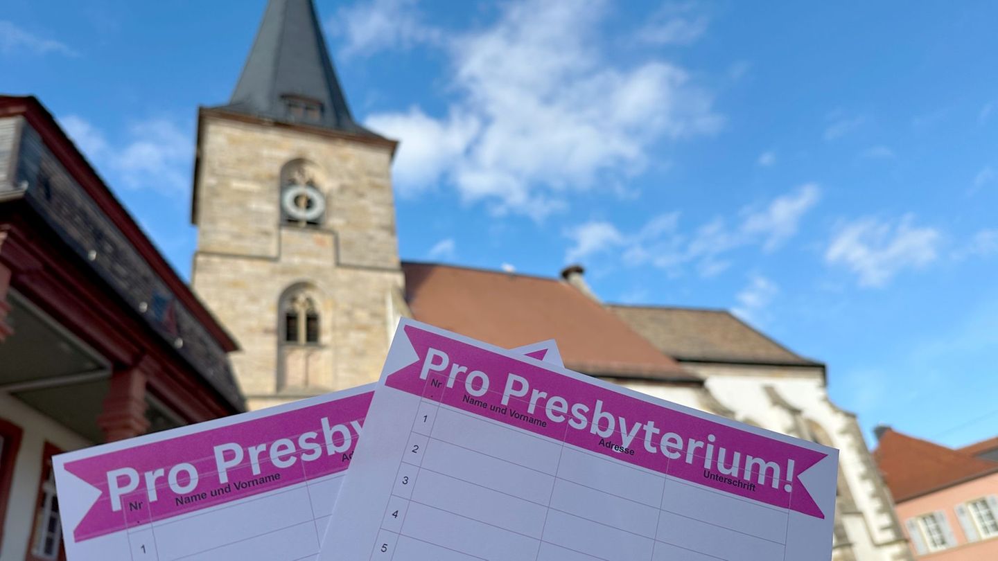 So wie in der Protestantischen Kirche in Freinsheim werden derzeit in vielen Gemeinden in der Pfalz Unterschriften gegen die Plä