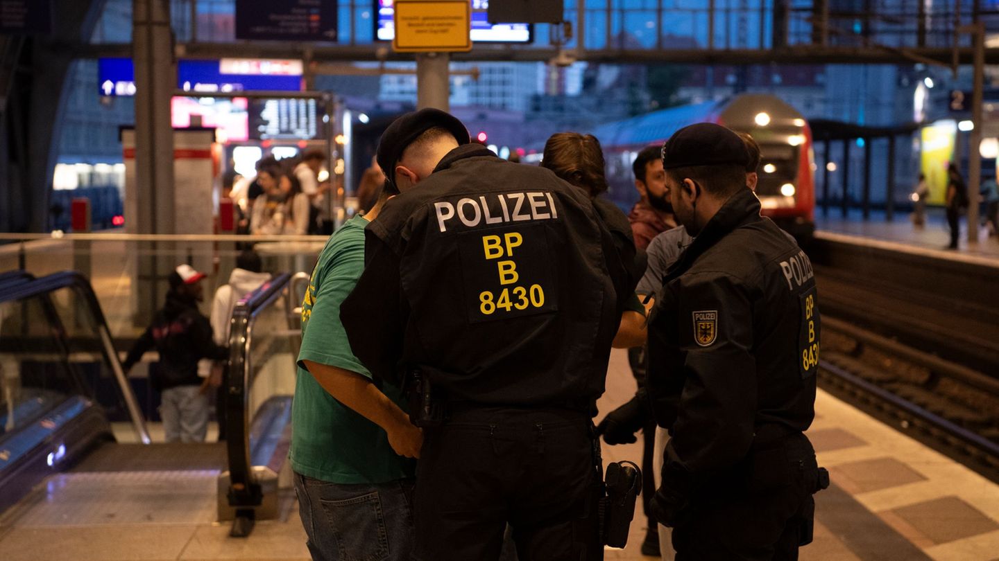 Die Bundespolizei stellt auch über 700 Straftaten fest. (Symbolbild) Foto: Paul Zinken/dpa