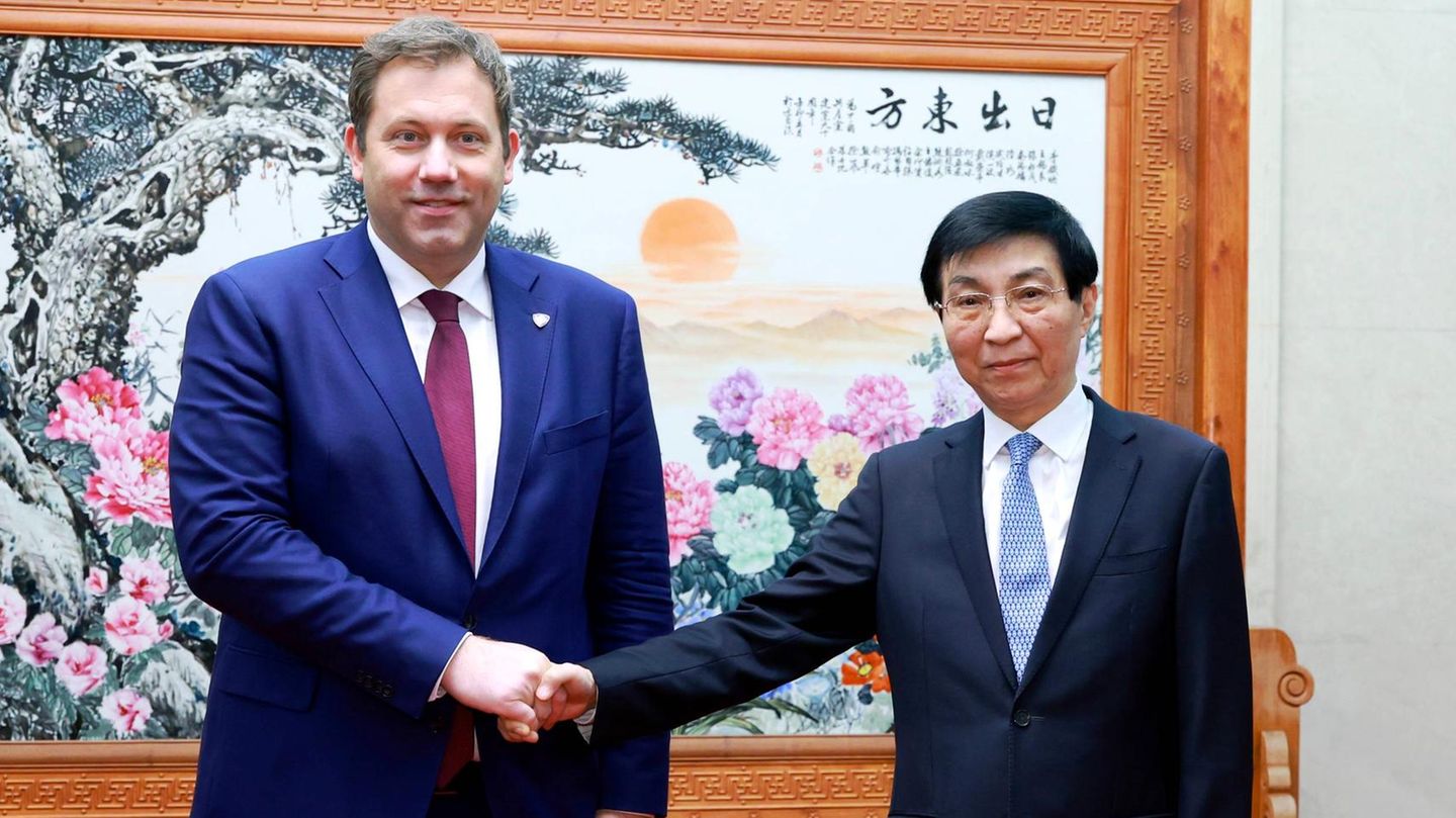 China-Besuch: Warum Klingbeil den Chefideologen von Xi Jinping traf