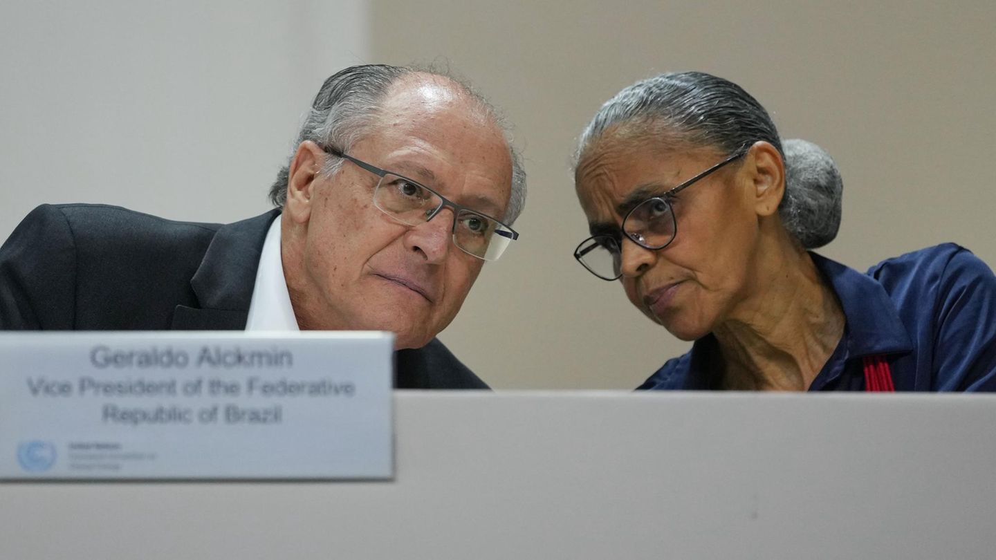 Pressekonferenz während der Weltklimakonferenz COP30