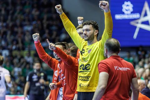 Kristof Palasics war in Budapest für die MT Melsungen ein starker Rückhalt (Archiv). Foto: Andreas Gora/dpa