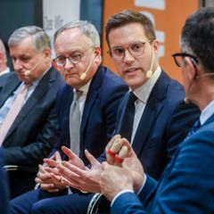 CDU-Spitzenkandidat Manuel Hagel könnte sich eine Koalition aus CDU, SPD und FDP vorstellen. Foto: Christoph Schmidt/dpa