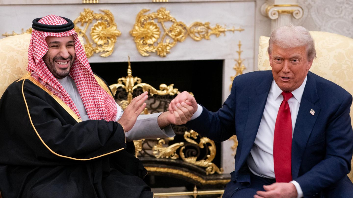 Zwei, die sich verstehen: Saudi-Arabiens Kronprinz Mohammed bin Salman (l.) und Donald Trump