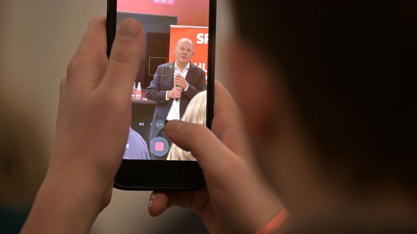 Olaf Scholz will eine klare Grenze zur AfD. Foto: Michael Bahlo/dpa