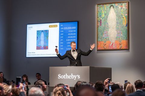 Das Klimt-Werk ist nun das zweitteuerste je bei einer Auktion versteigerte Kunstwerk. Foto: -/Sotheby's/dpa