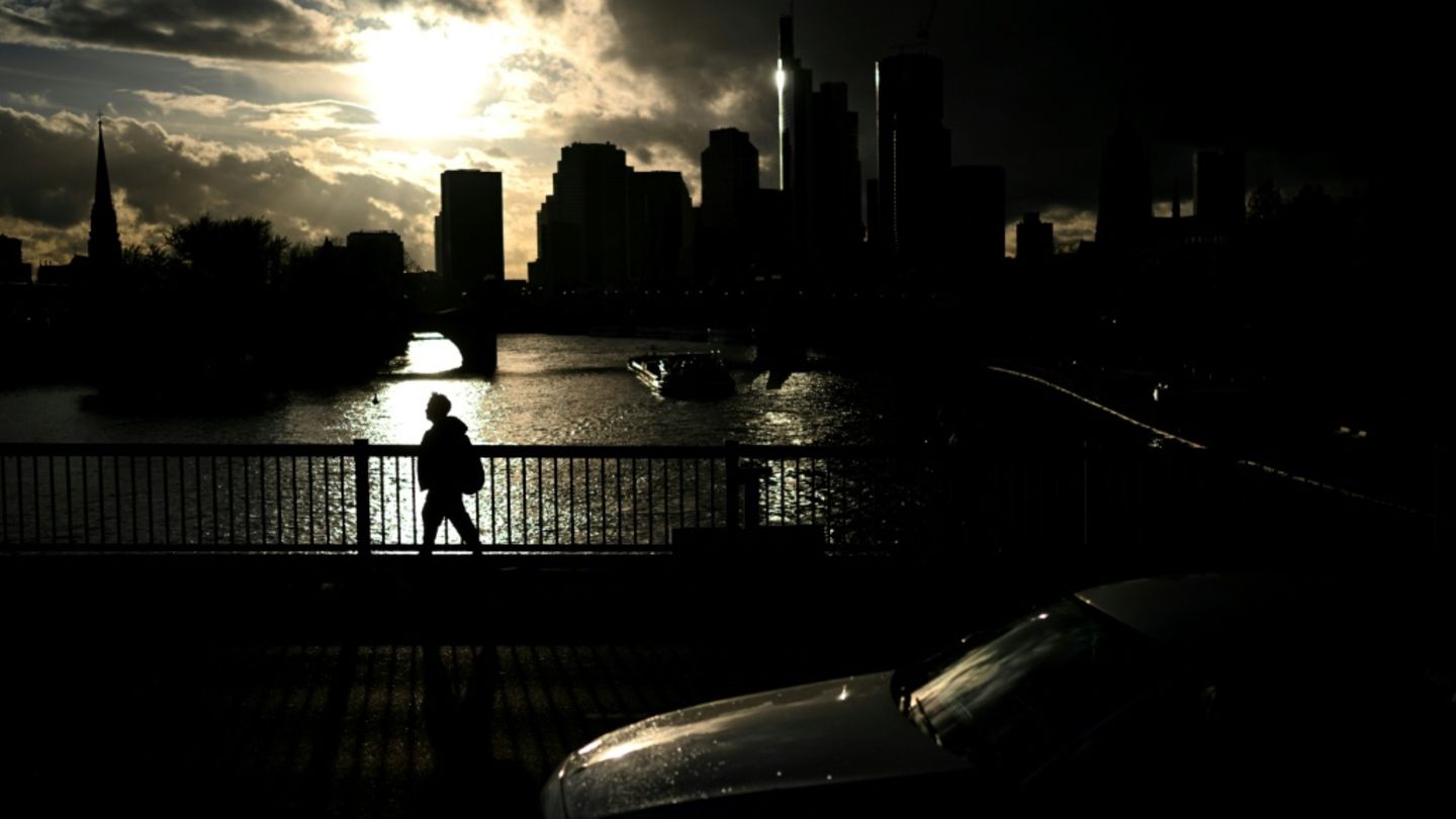 Geschäftsviertel in Frankfurt am Main