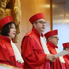 Richter am Bundesverfassungsgericht in Karlsruhe (Archivbild)