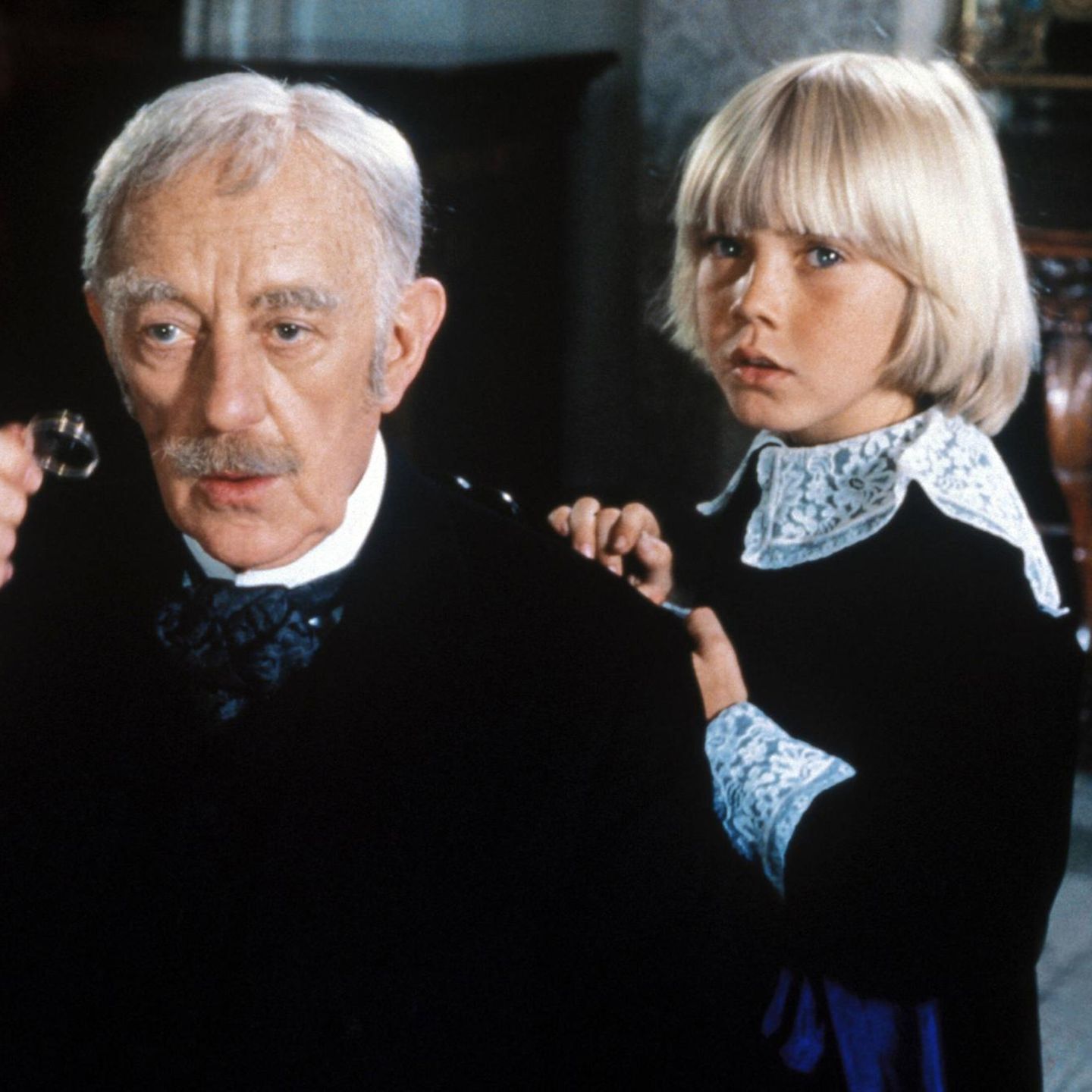 Alec Guinnes und Ricky Schroder in "Der kleine Lord"