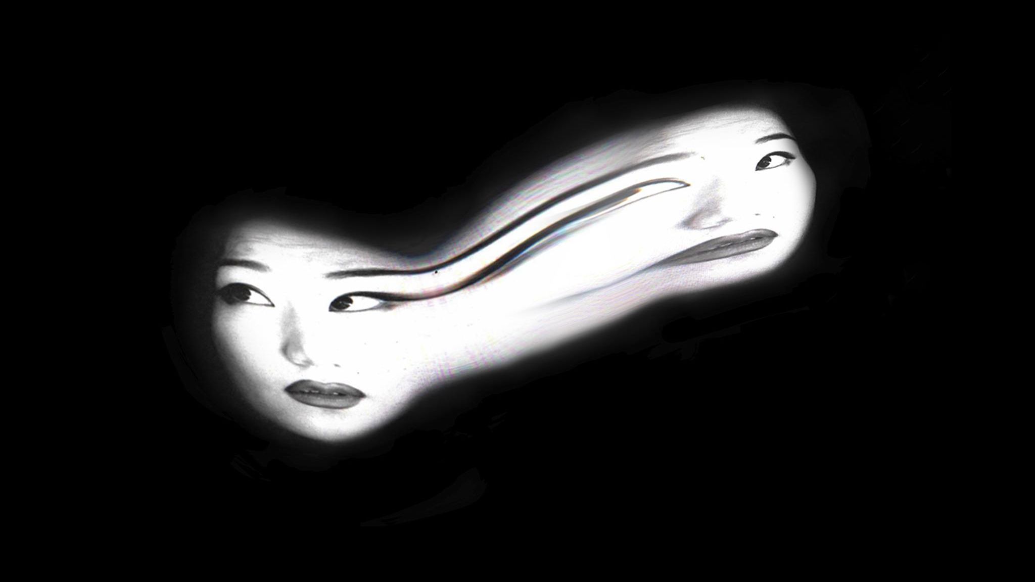 Fotomontage: Die Gesichter von Sunny und Jeen Jeen Han scheinen zu verschmelzen