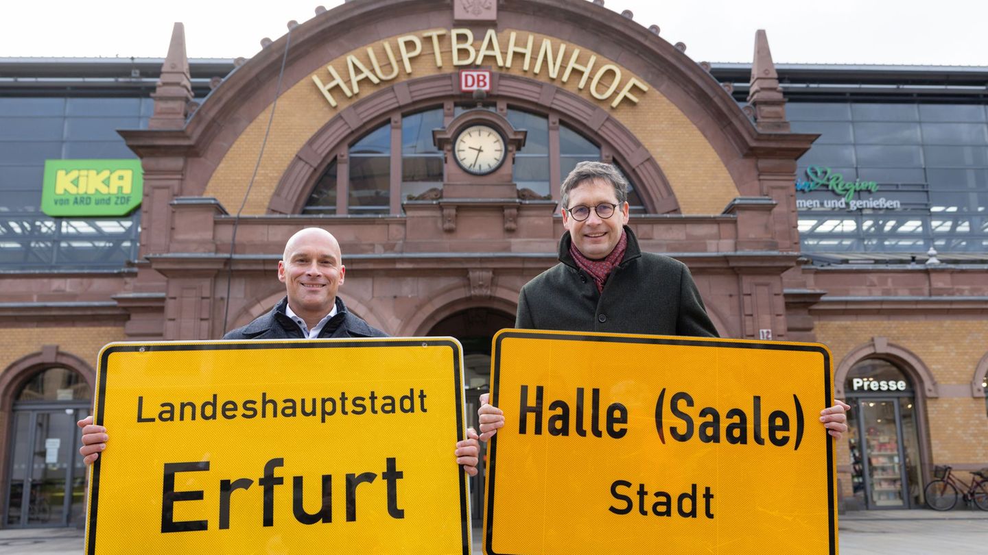 Ansiedlungen: Erfurt oder Halle wollen Konzernzentrale der Deutschen Bahn