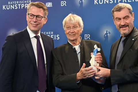 Gerhard Polt wurde mit dem Kunstpreis ausgezeichnet.