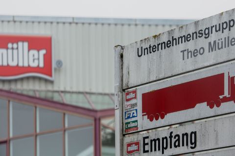 Der Stammsitz der Unternehmensgruppe Theo Müller in Aretsried. (Archiv) Foto: Stefan Puchner/dpa
